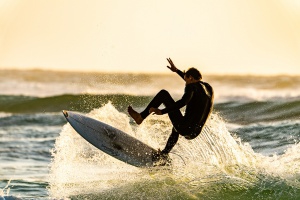 El verano y el surf